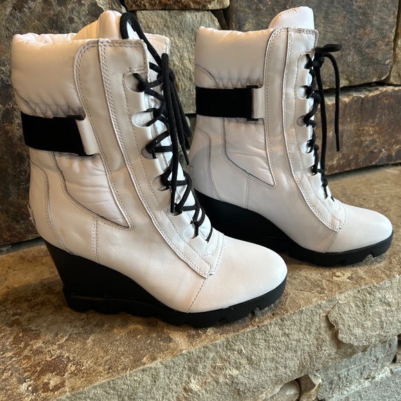 Sorel Joan Uptown mid lace wedge boot - Picture 11 of 16
